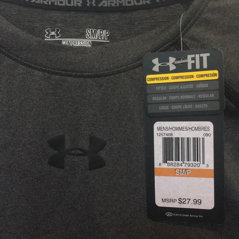 NWT Under Armour Men’s Small Compression Shirt